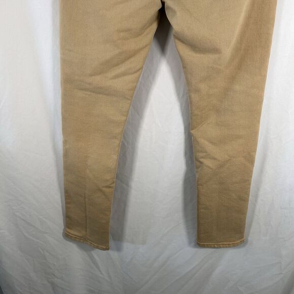 Vintage Genes Black Jeans Men's 30x30 Khaki Pants Tapered Cotton Blend - Picture 9 of 13